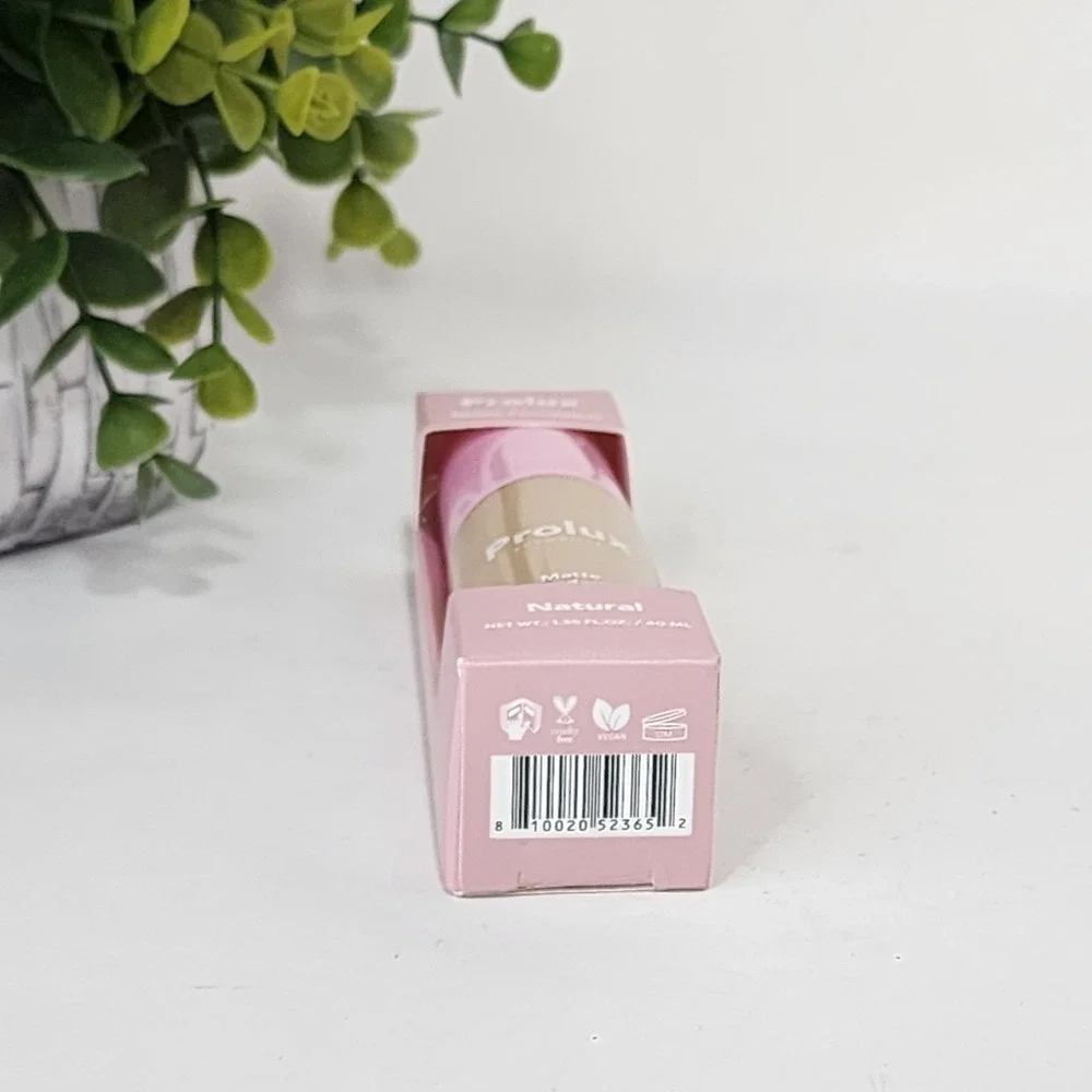 Prolux Cosmetics Matte Foundation Natural Shade - 1.35 fl oz / 40 mL - New